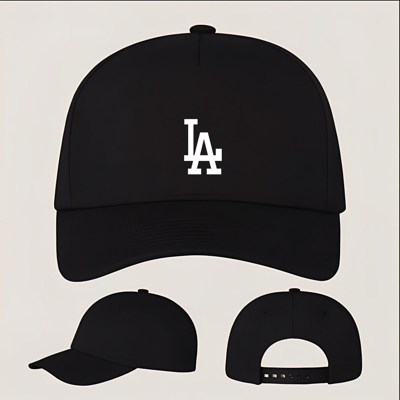 LA Dodgers Five Panel Twill Snapback Cap