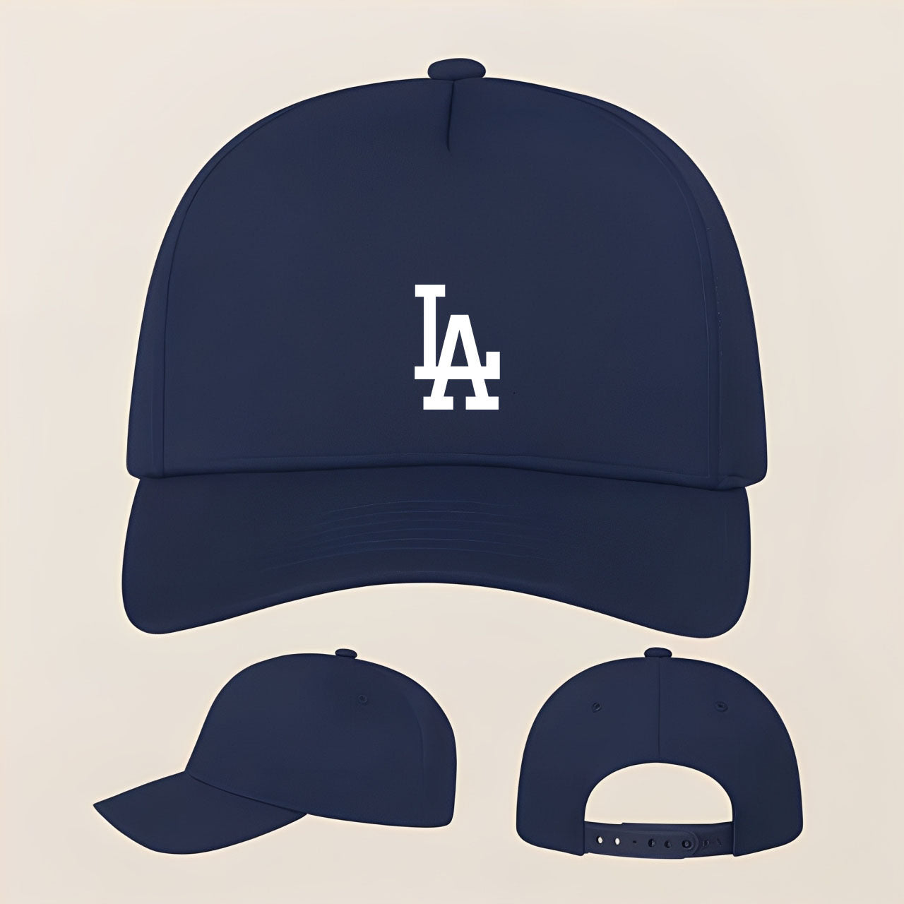 LA Dodgers Five Panel Twill Snapback Cap