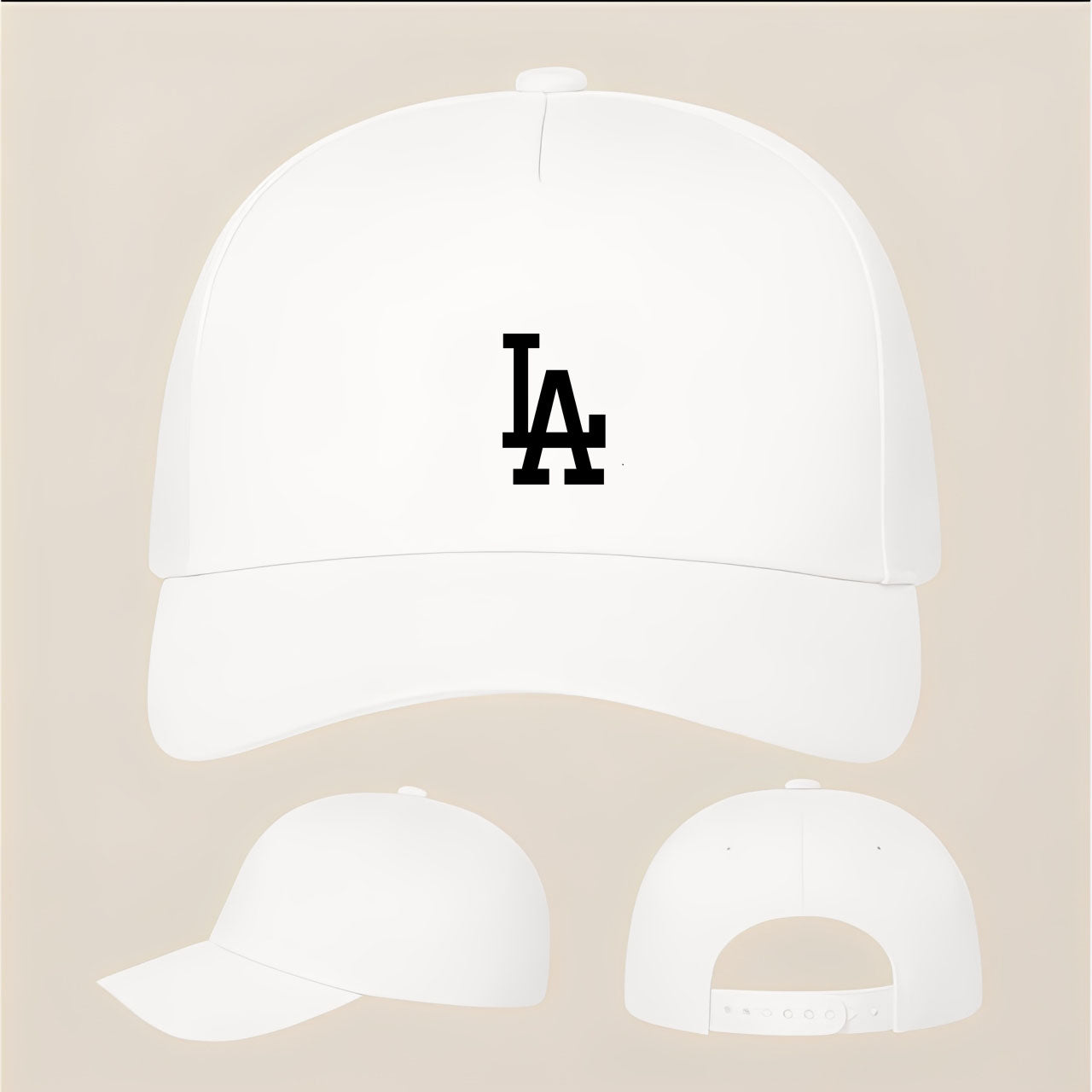 LA Dodgers Five Panel Twill Snapback Cap