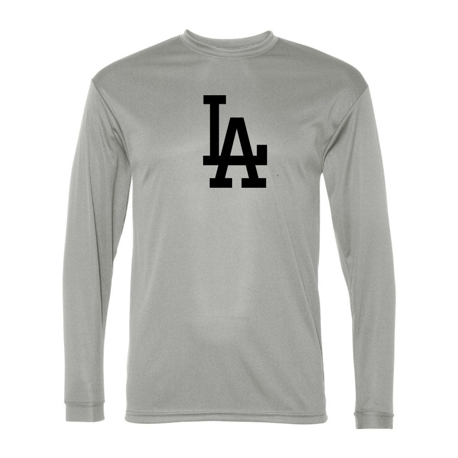 Men's LA Dodgers C2 Sport - Performance Long Sleeve T-Shirt - 5104