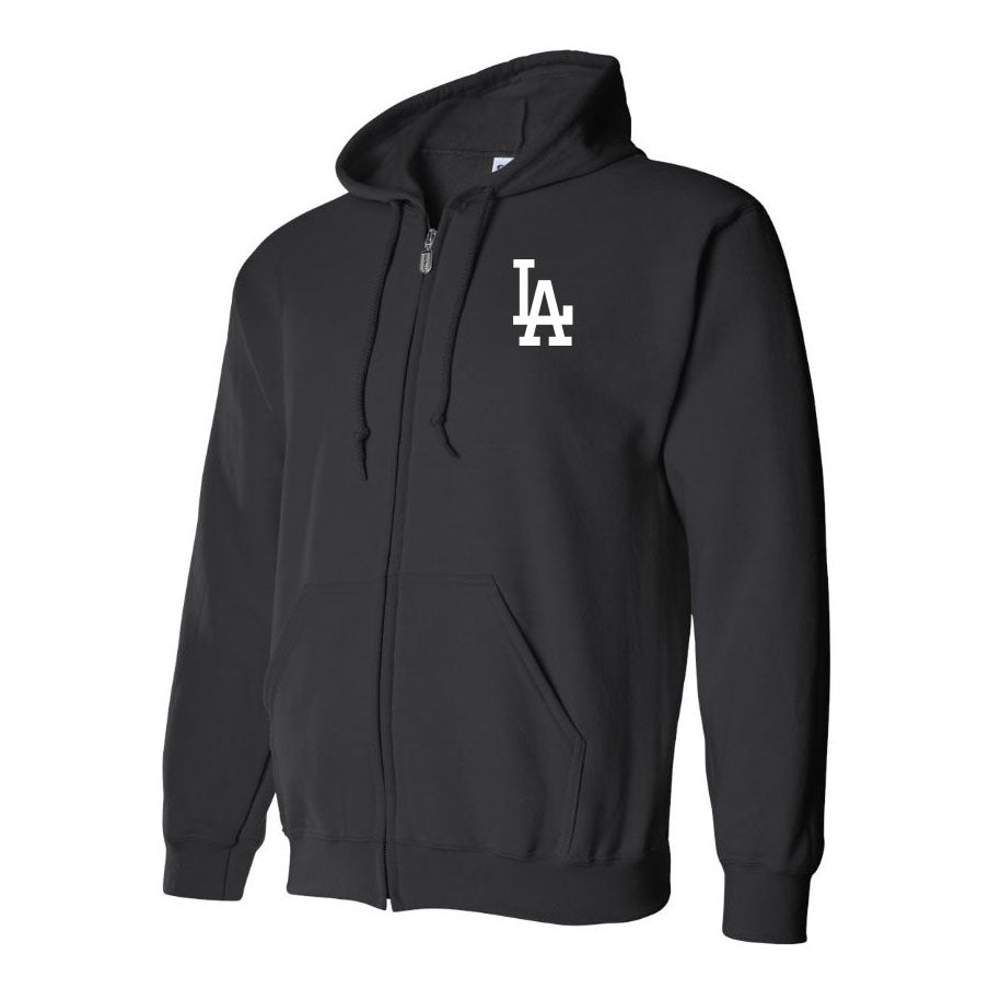 Men's LA Dodgers Zipper Hoodie