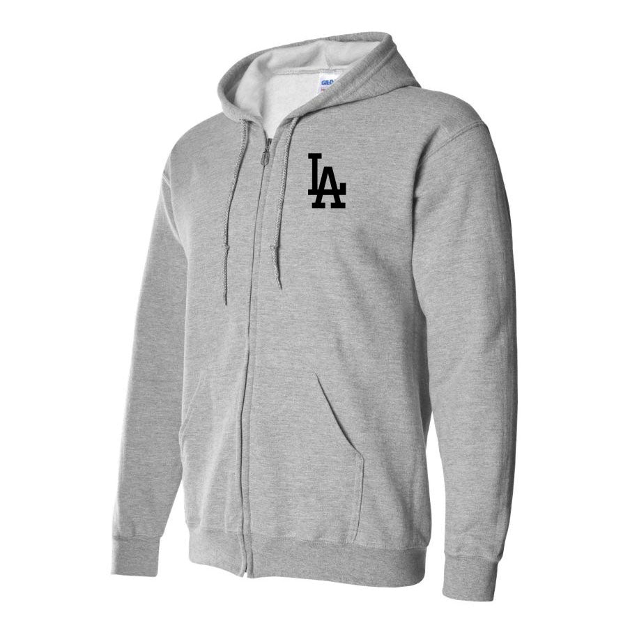 Men's LA Dodgers Zipper Hoodie