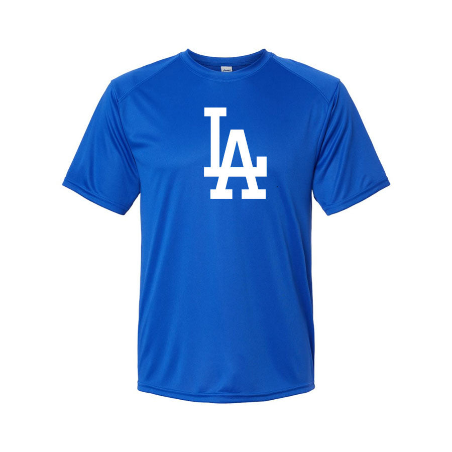 Youth Kids LA Dodgers Polyester T-Shirt