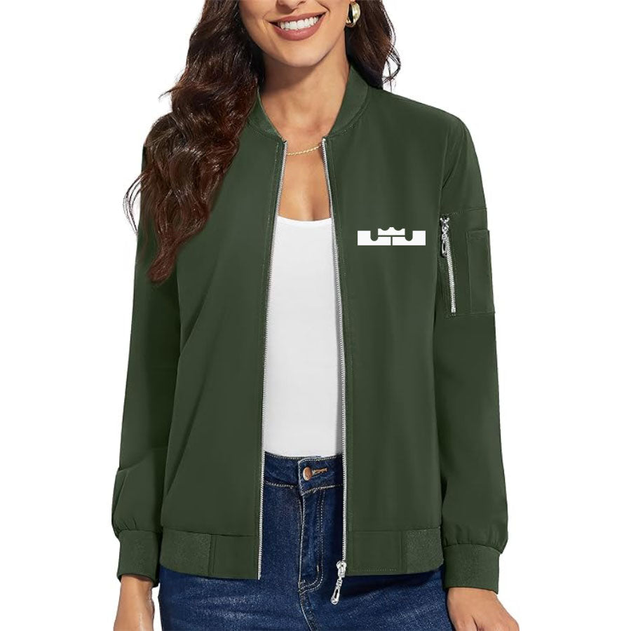 Women's Lebron James Premium Bomber Jacket Outerwear