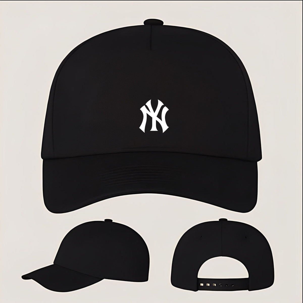 NY Yankees Five Panel Twill Snapback Cap