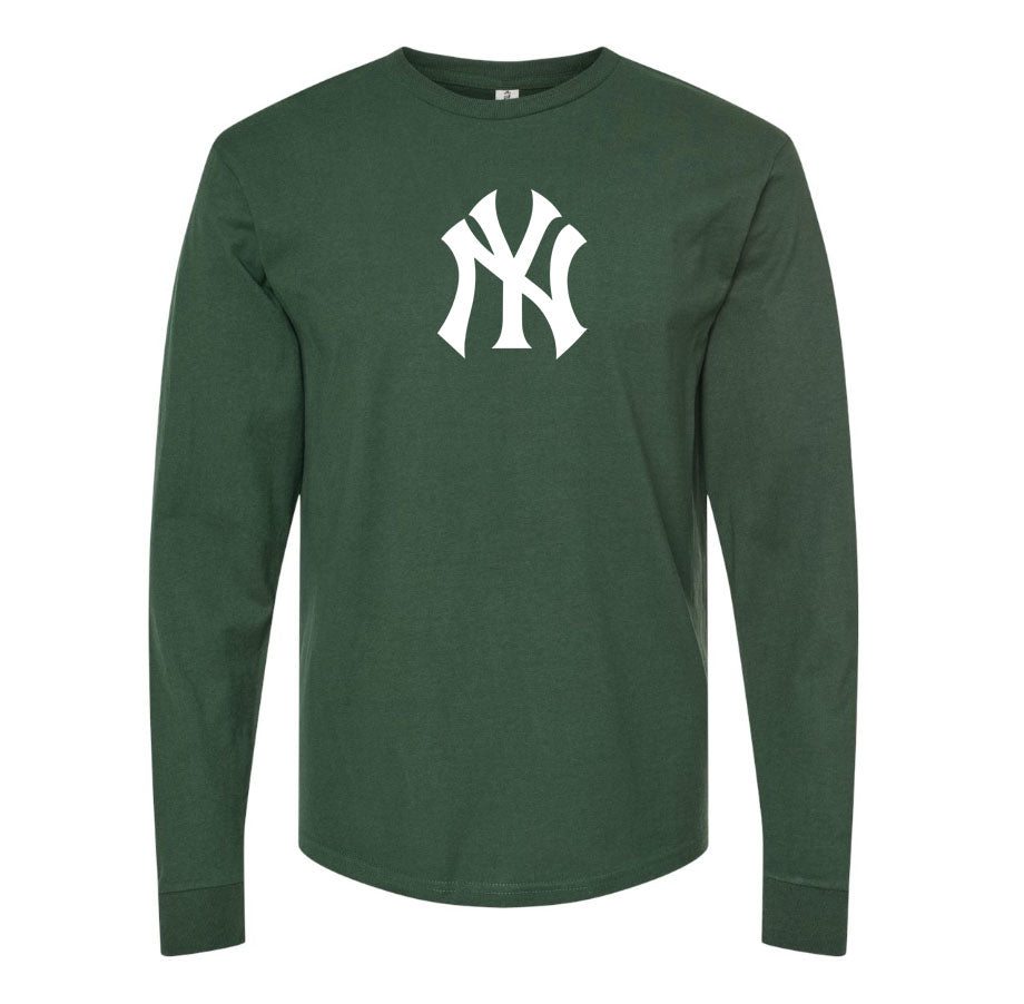 Men's NY Yankees Long Sleeve T-Shirt