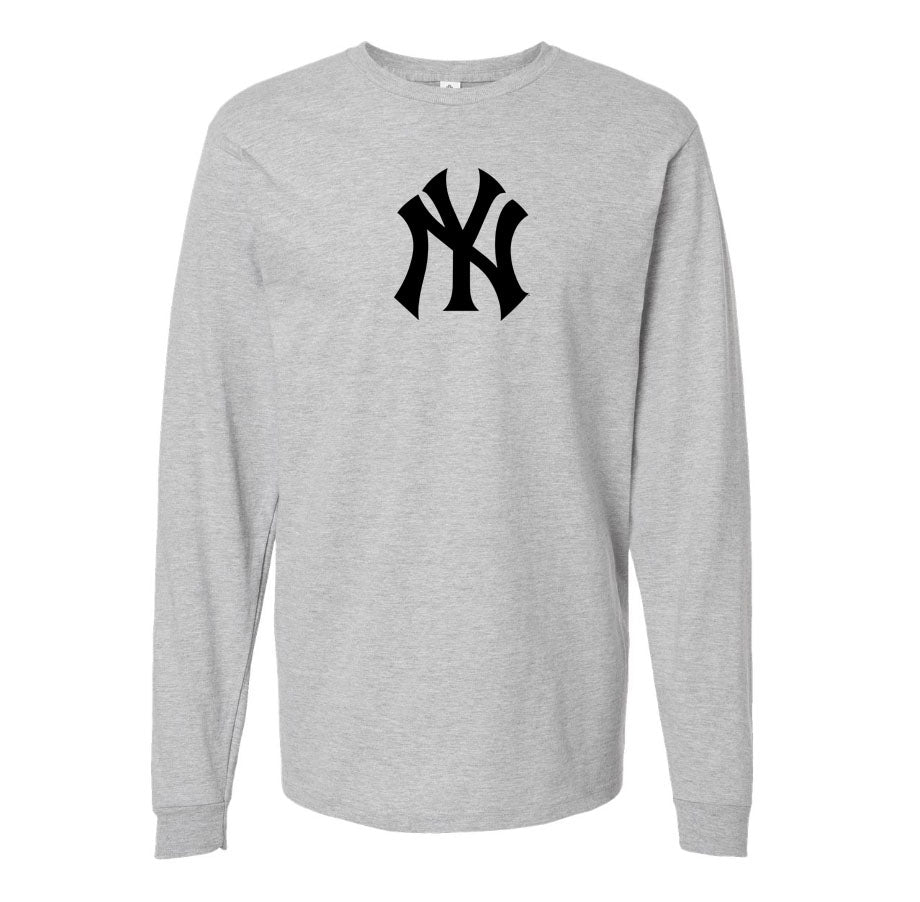 Men's NY Yankees Long Sleeve T-Shirt