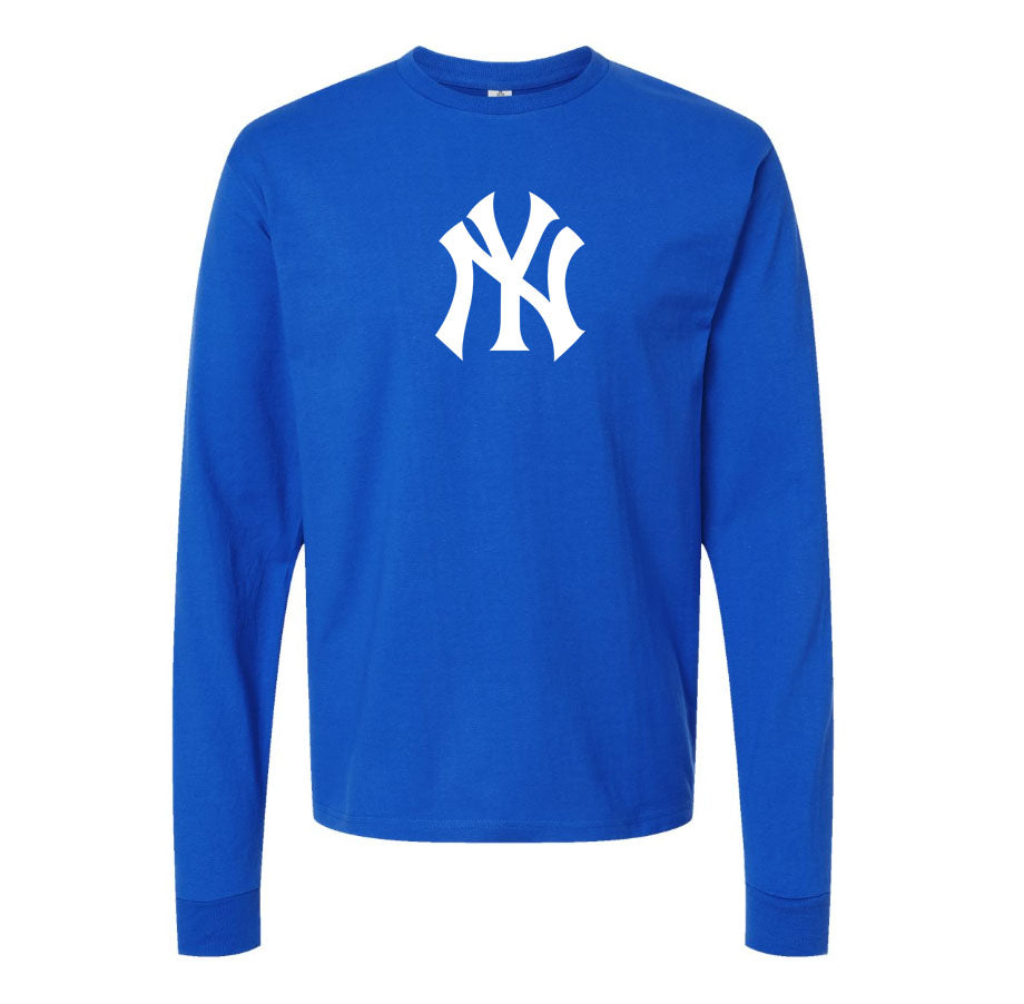 Men's NY Yankees Long Sleeve T-Shirt