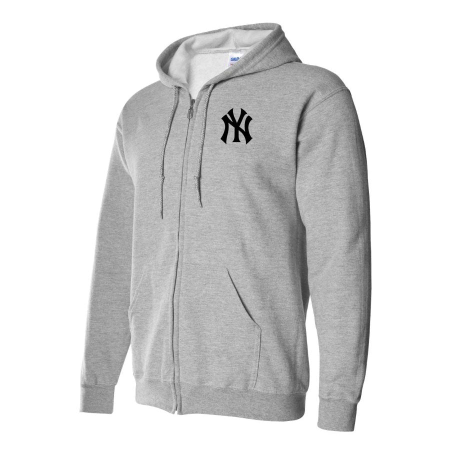 Men's NY Yankees Zipper Hoodie