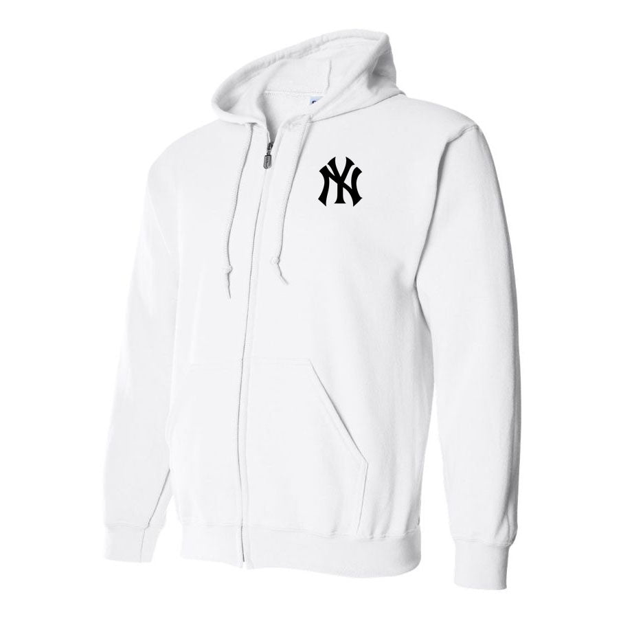 Men's NY Yankees Zipper Hoodie
