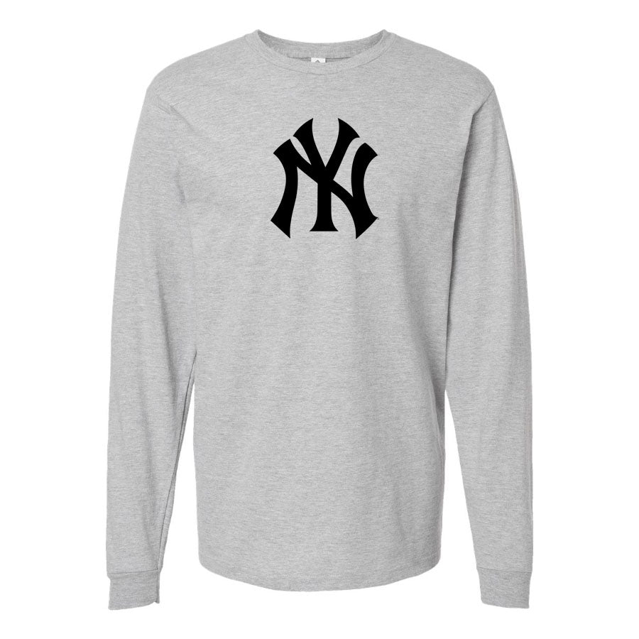 Youth Kids NY Yankees Long Sleeve T-Shirt