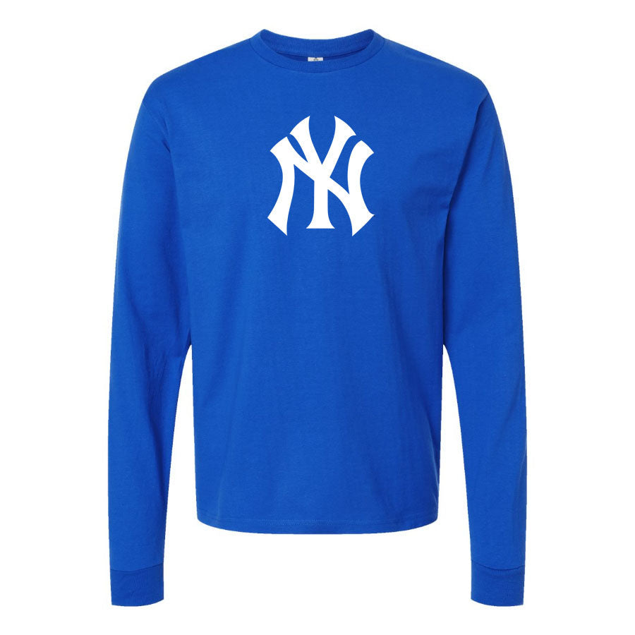 Youth Kids NY Yankees Long Sleeve T-Shirt