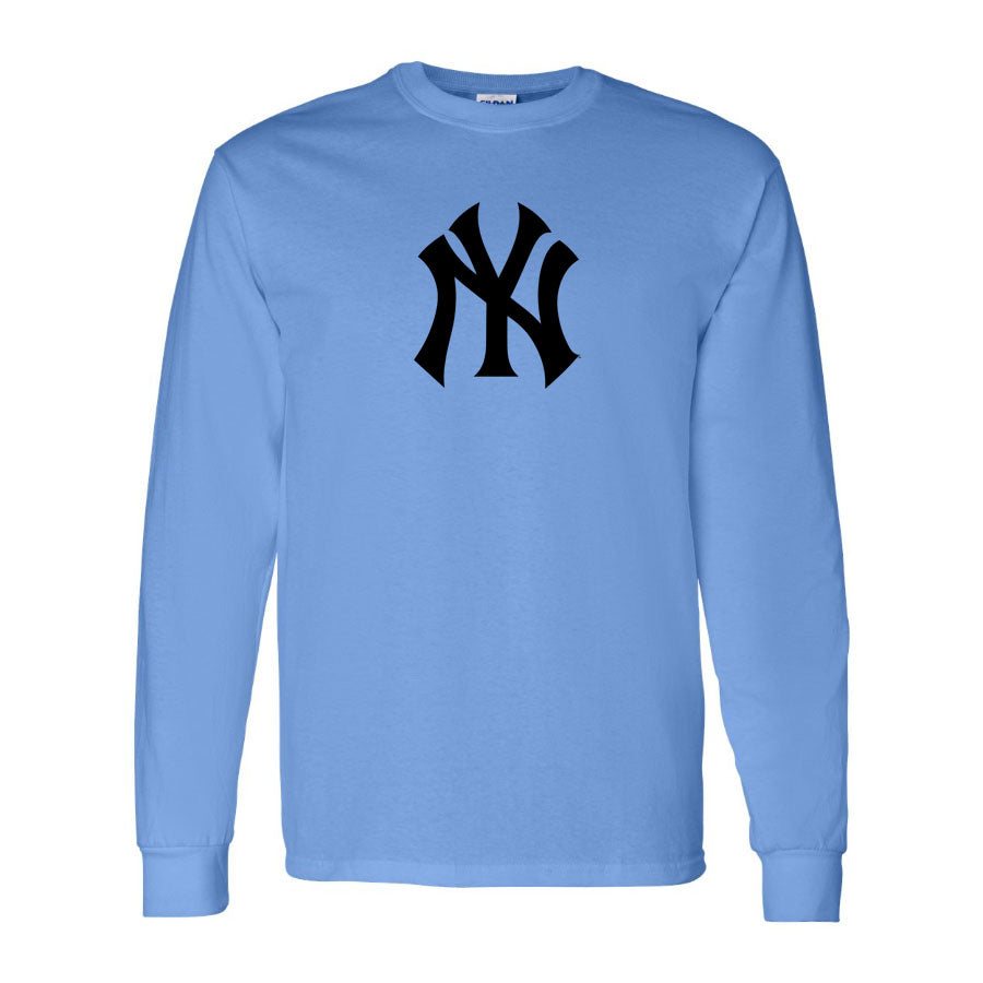 Youth Kids NY Yankees Long Sleeve T-Shirt