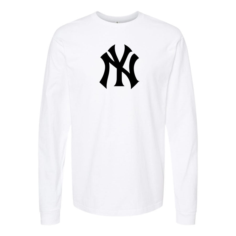 Youth Kids NY Yankees Long Sleeve T-Shirt