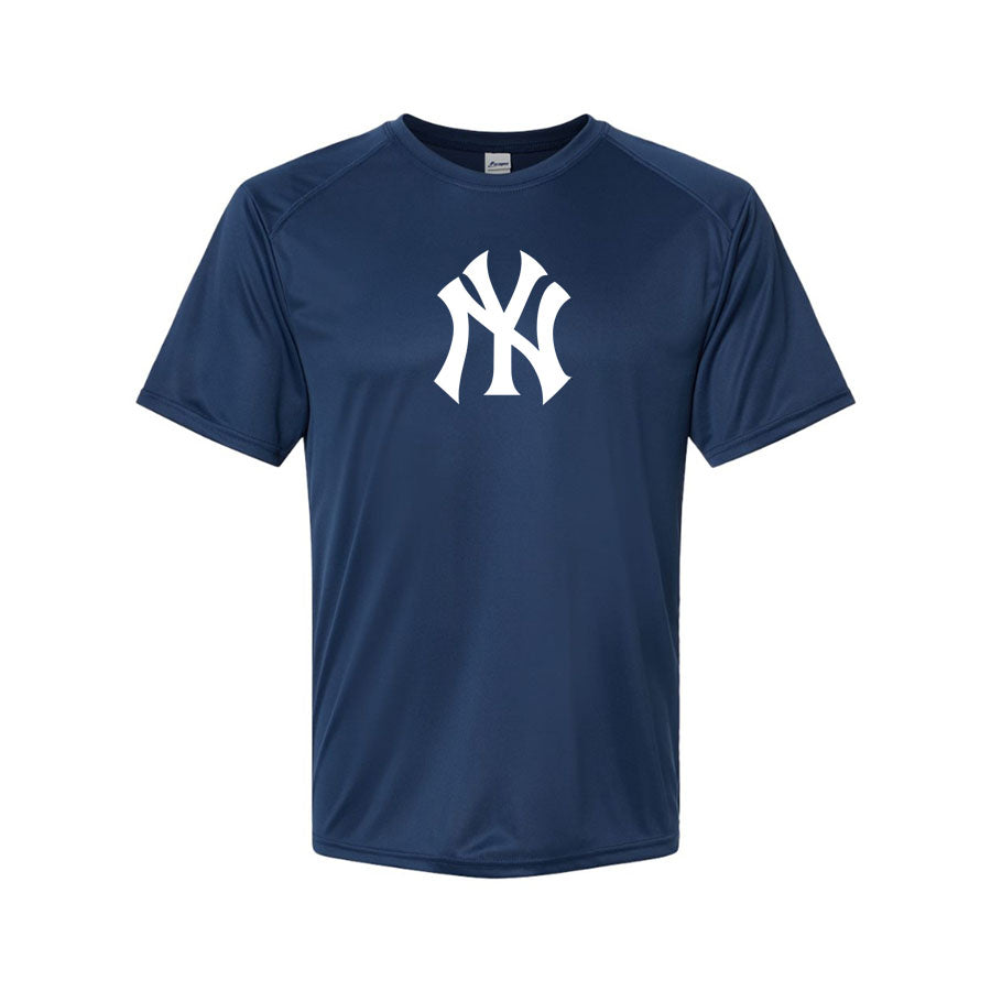 Youth Kids NY Yankees Polyester T-Shirt