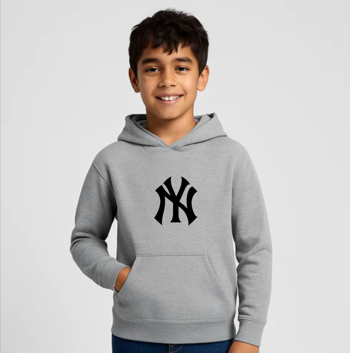 Youth Kids NY Yankees Pullover Hoodie