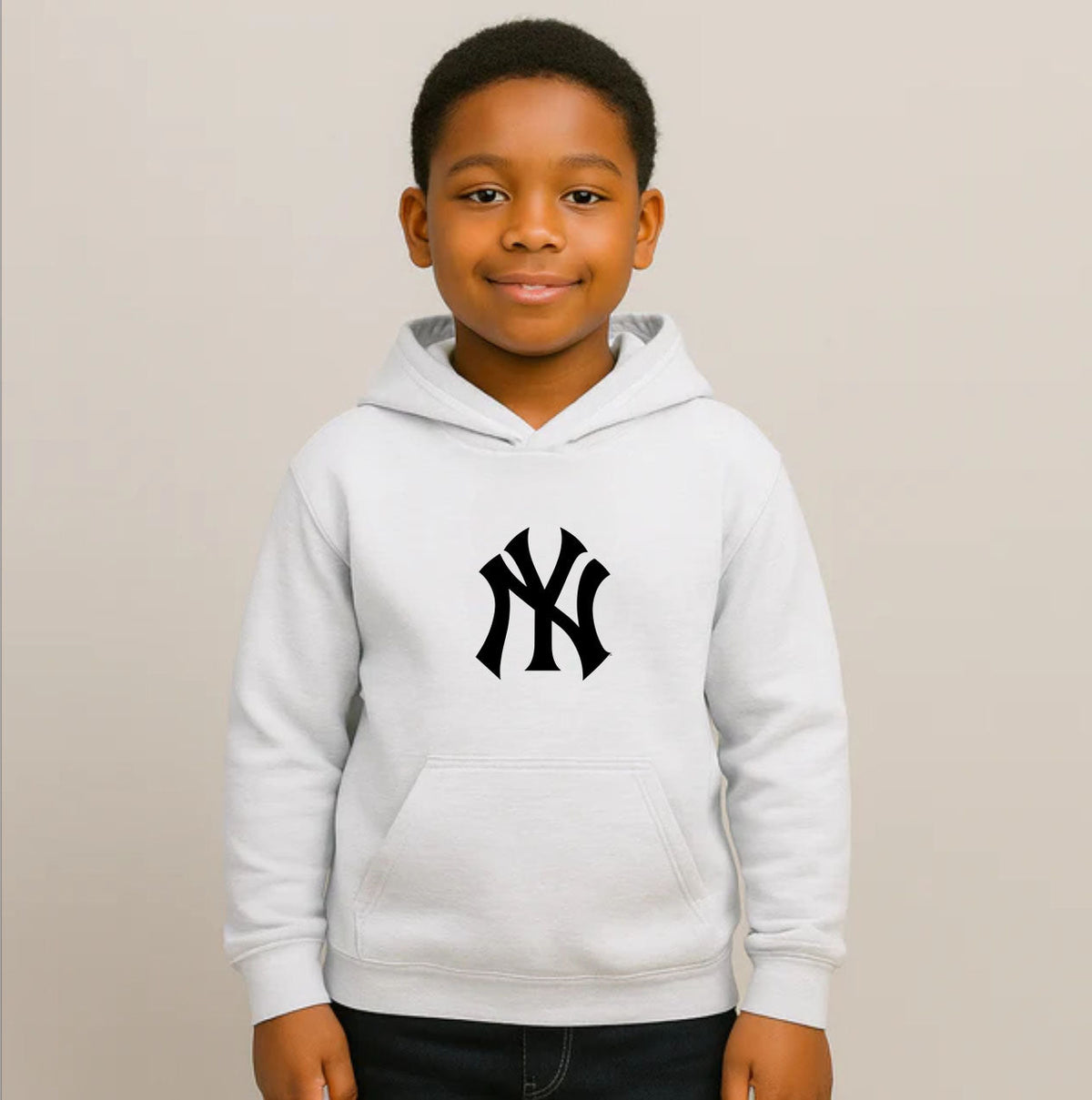 Youth Kids NY Yankees Pullover Hoodie