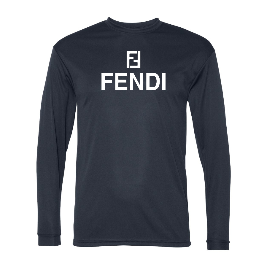 Men's Fendi Performance Long Sleeve T-Shirt