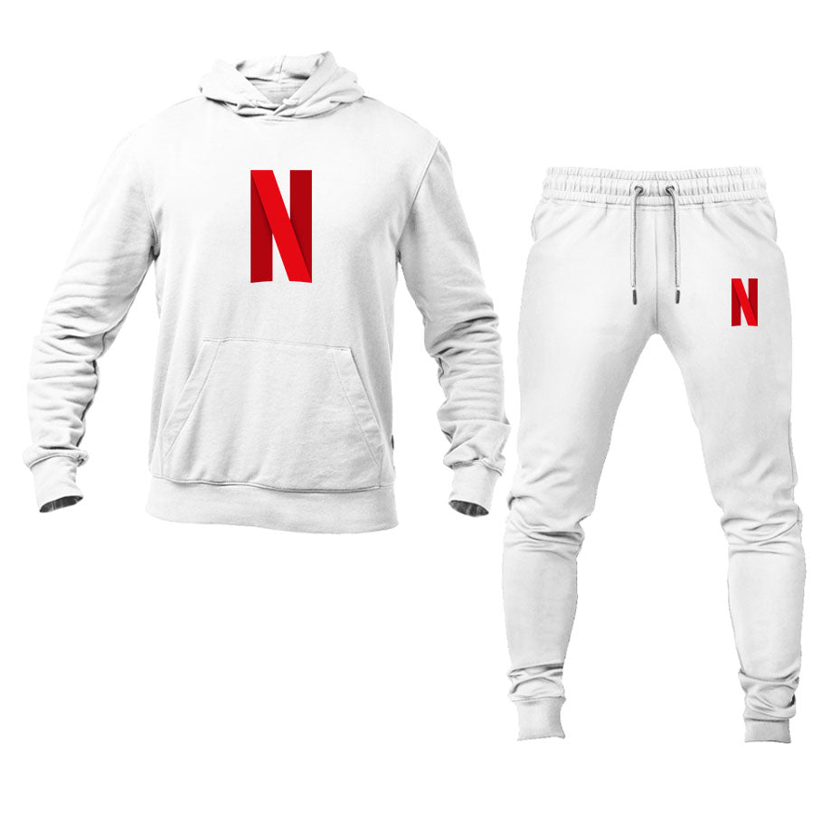 Men's Netflix Hoodie Joggers Set