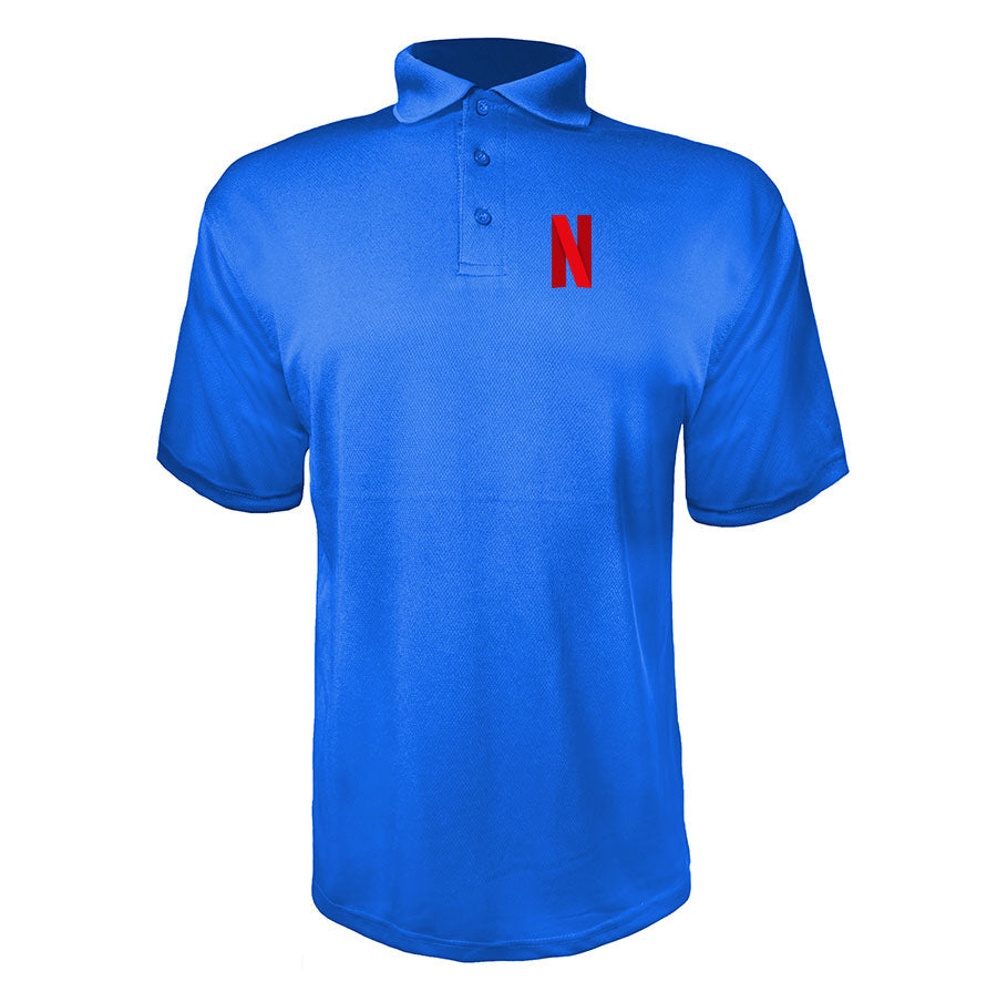 Men's Netflix Polyester Polo