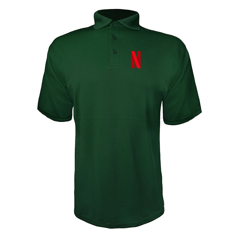 Men's Netflix Polyester Polo