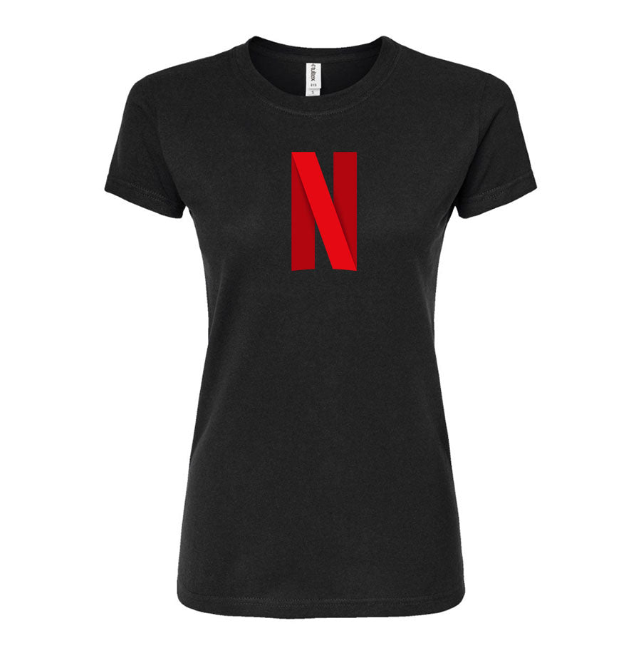 Women's Netflix Round Neck T-Shirt