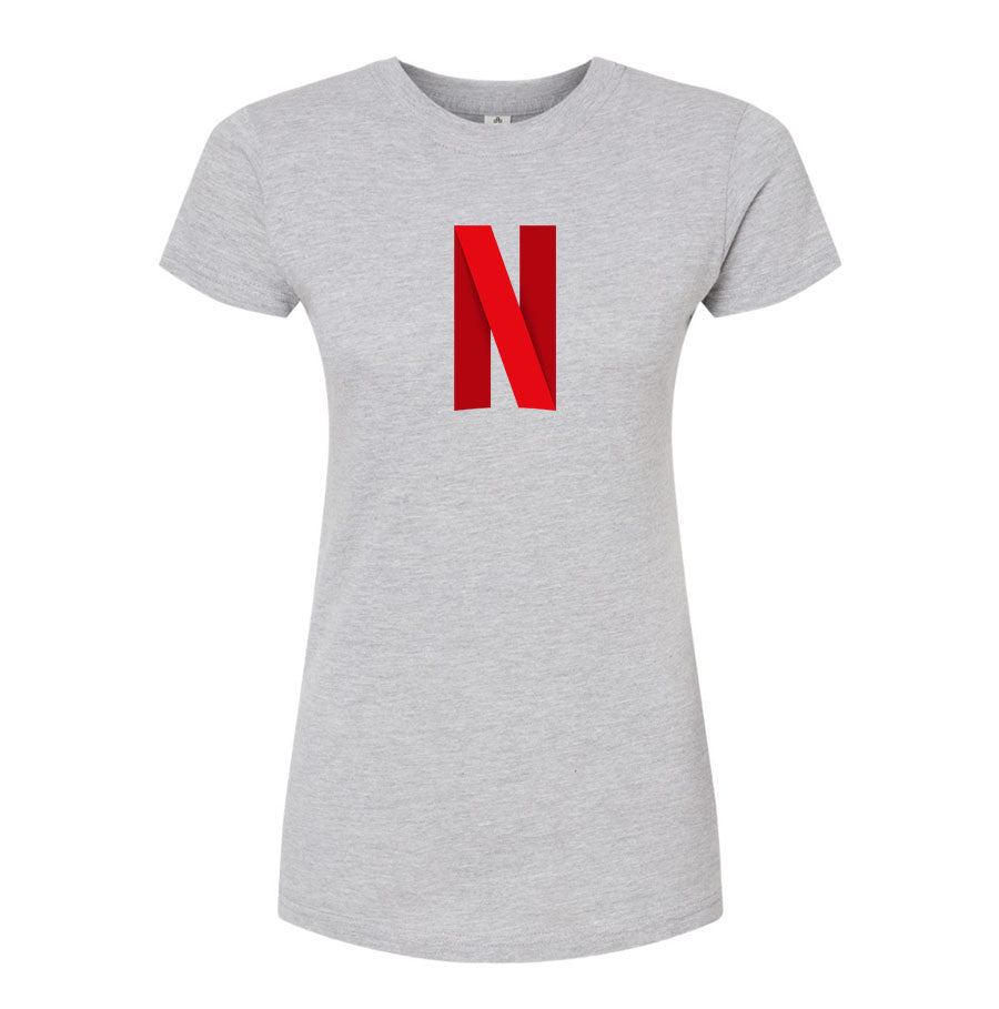 Women's Netflix Round Neck T-Shirt