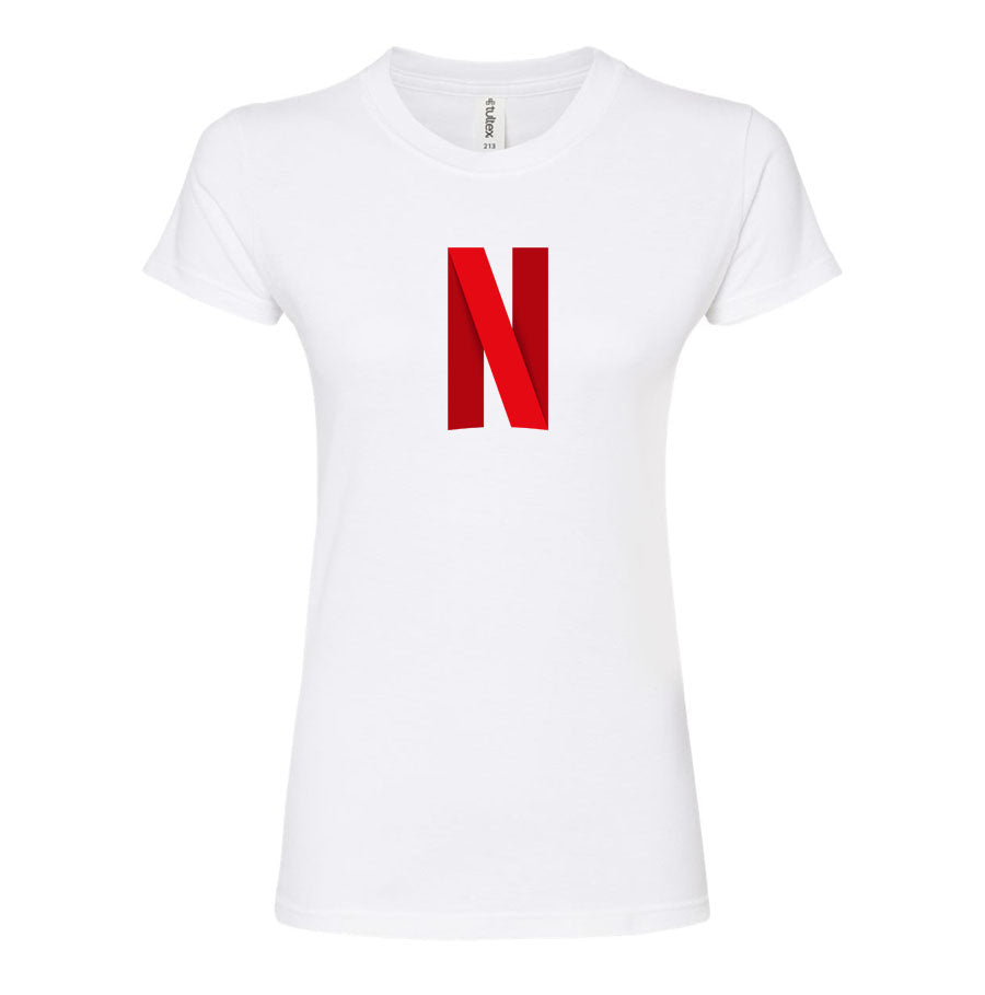 Women's Netflix Round Neck T-Shirt