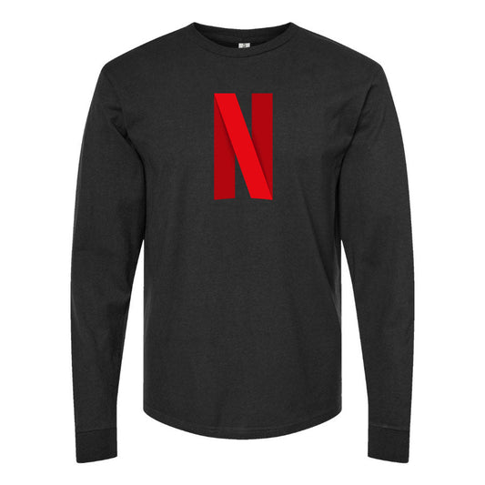 Youth Kids Netflix Long Sleeve T-Shirt