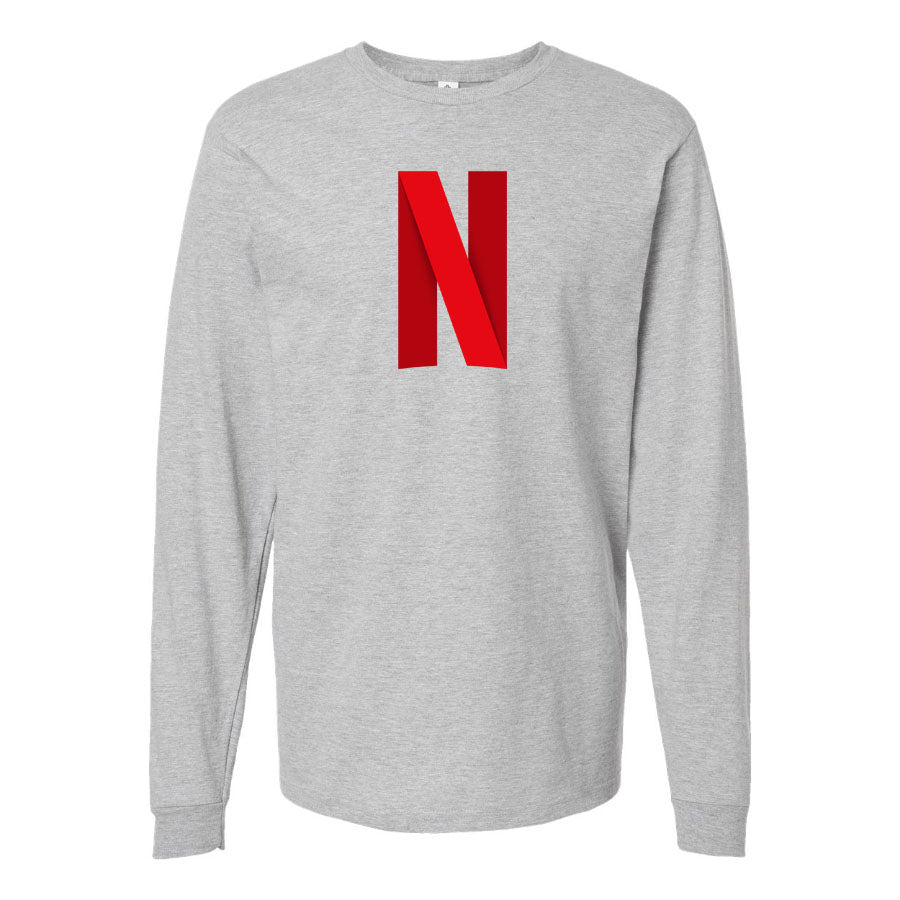 Youth Kids Netflix Long Sleeve T-Shirt