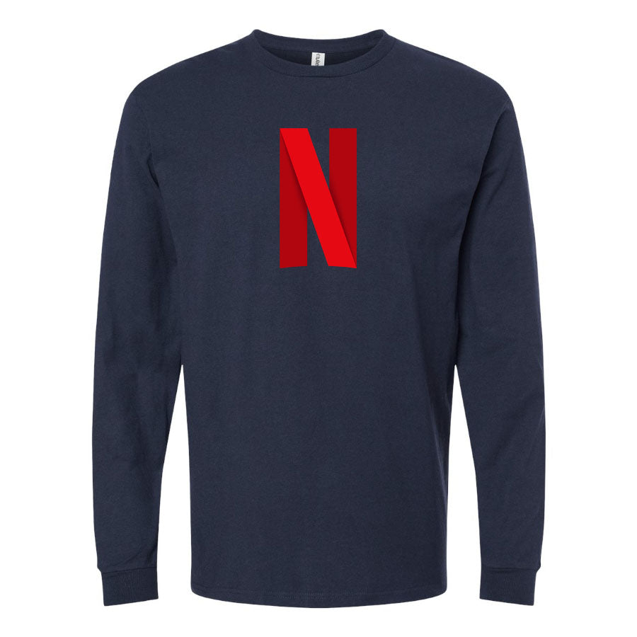 Youth Kids Netflix Long Sleeve T-Shirt