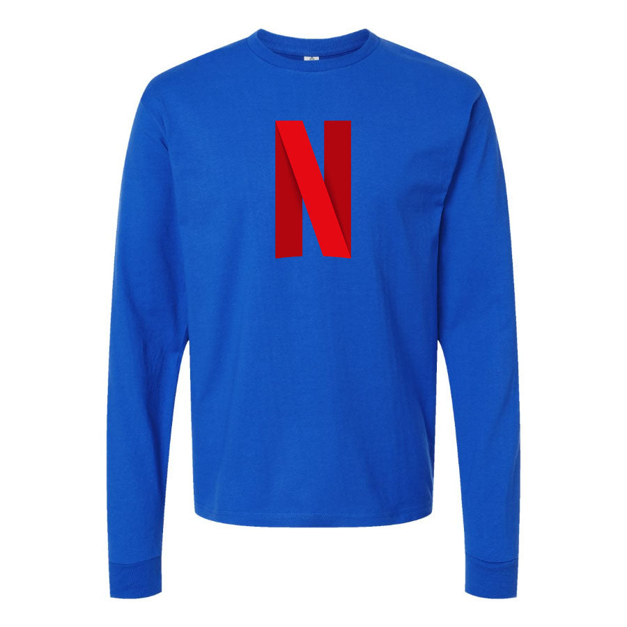 Youth Kids Netflix Long Sleeve T-Shirt