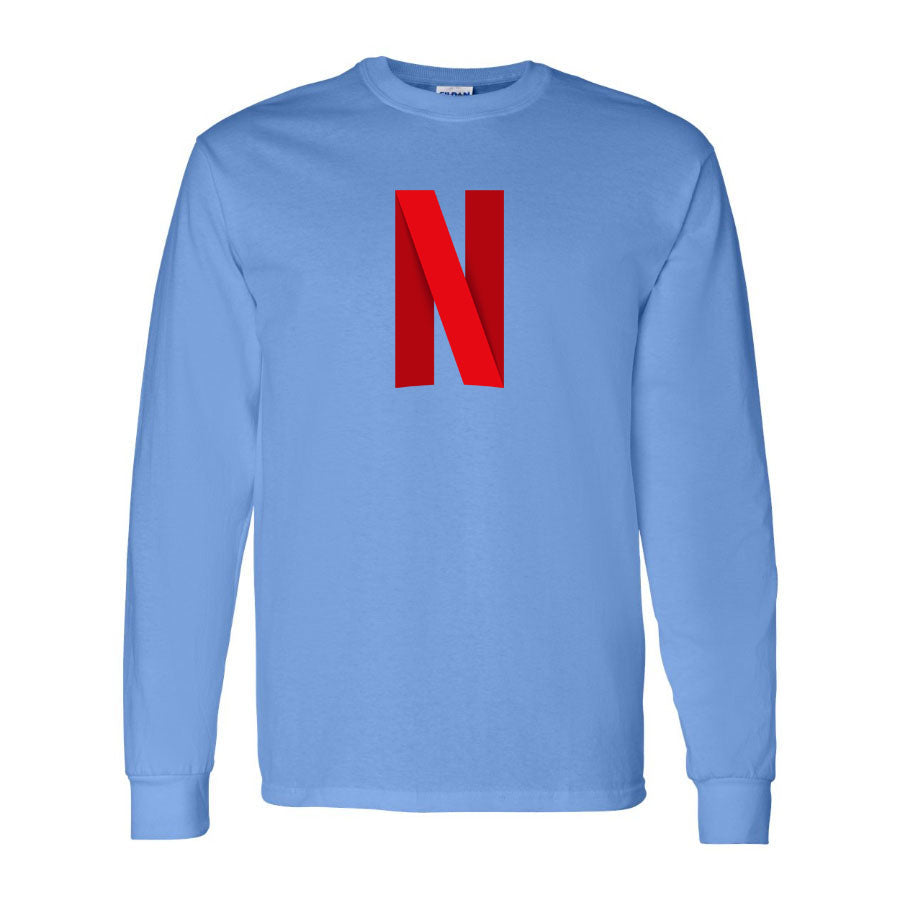 Youth Kids Netflix Long Sleeve T-Shirt
