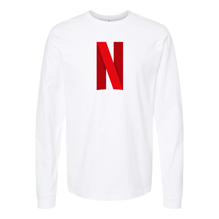 Youth Kids Netflix Long Sleeve T-Shirt