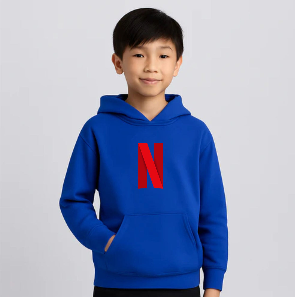 Youth Kids Netflix Pullover Hoodie
