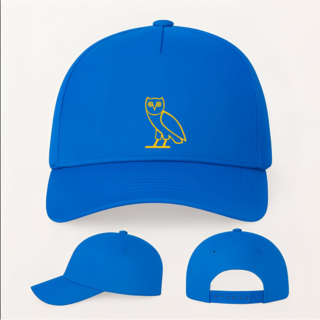 OVO Owl Five Panel Twill Snapback Cap