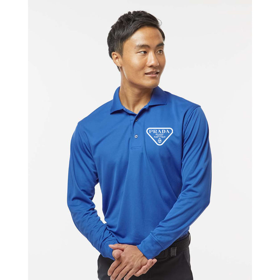 Men's Prada - Paragon - Prescott Long Sleeve Polo - 110