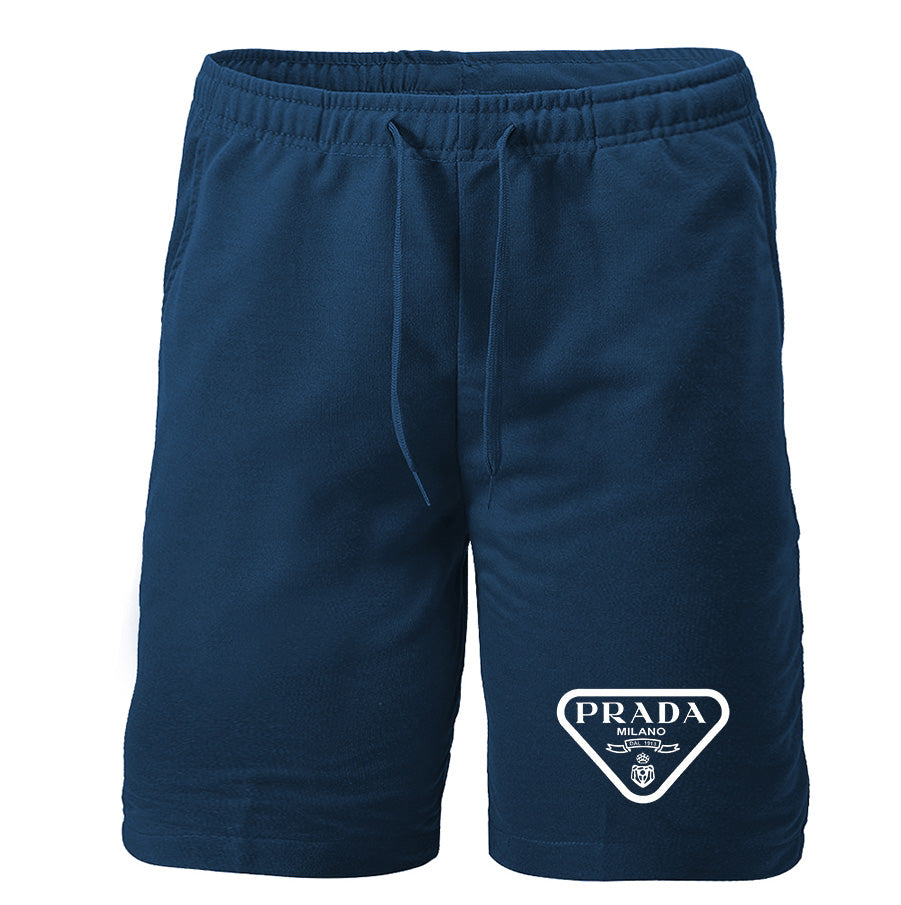 Men's Prada Athletic Fleece Shorts