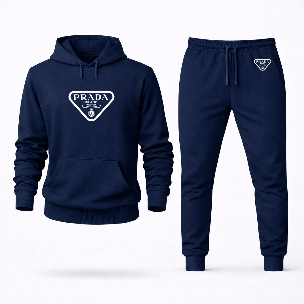 Men's Prada Hoodie Joggers Set
