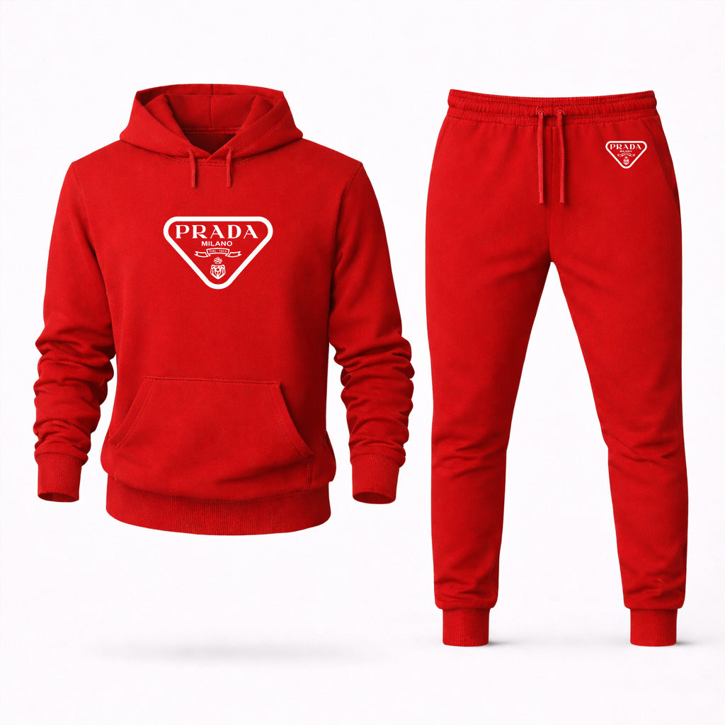 Men's Prada Hoodie Joggers Set