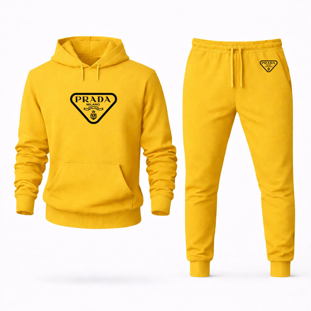 Men's Prada Hoodie Joggers Set