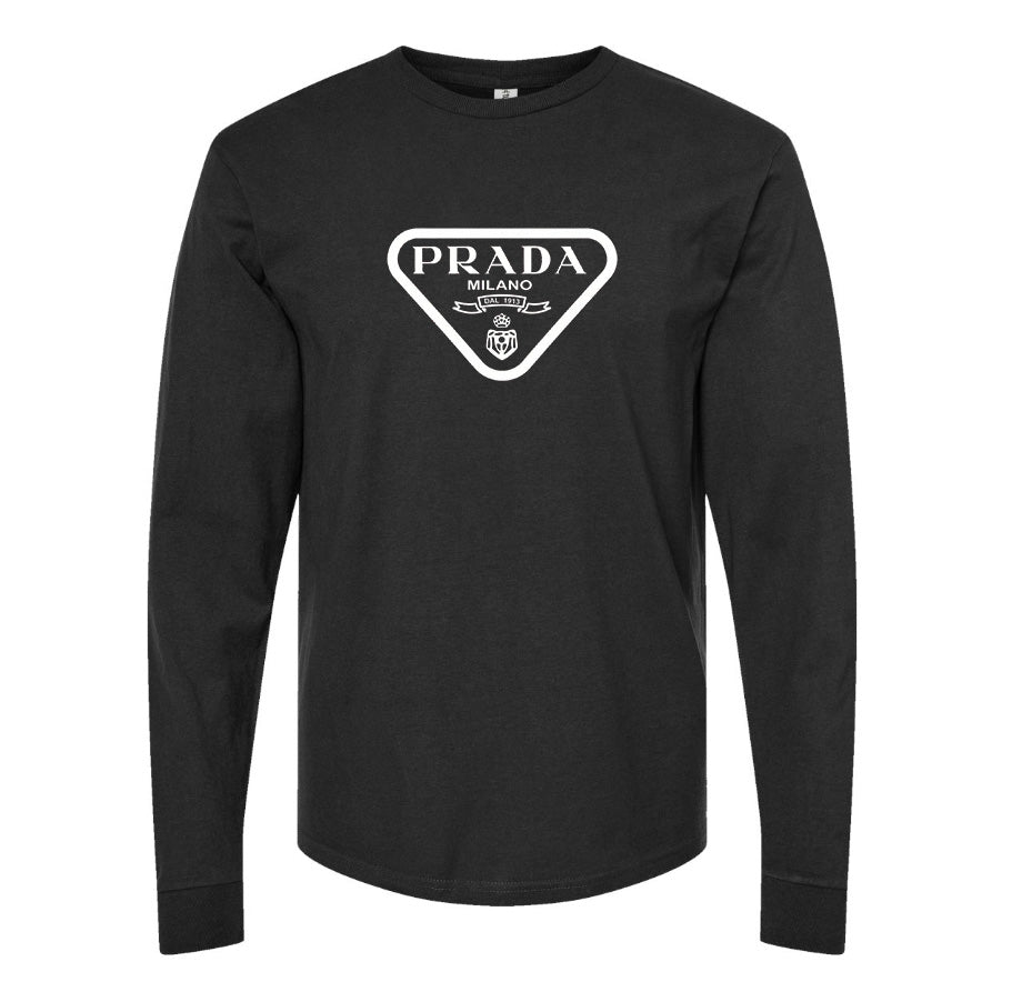 Men's Prada Long Sleeve T-Shirt