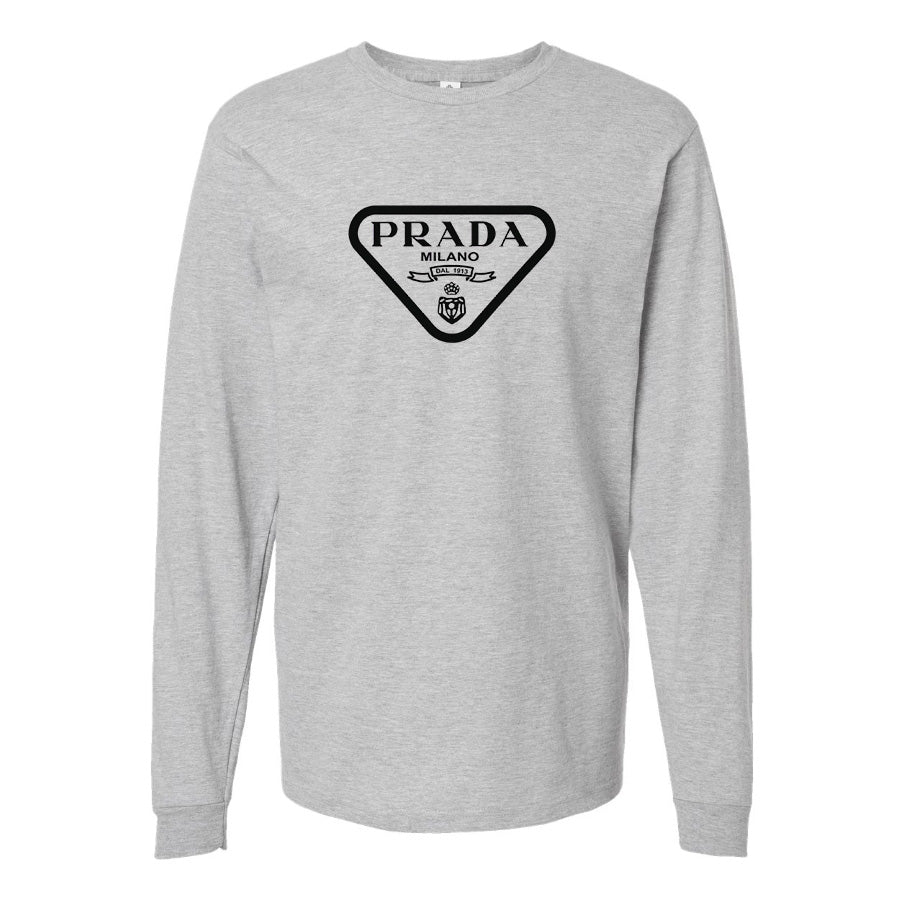 Men's Prada Long Sleeve T-Shirt