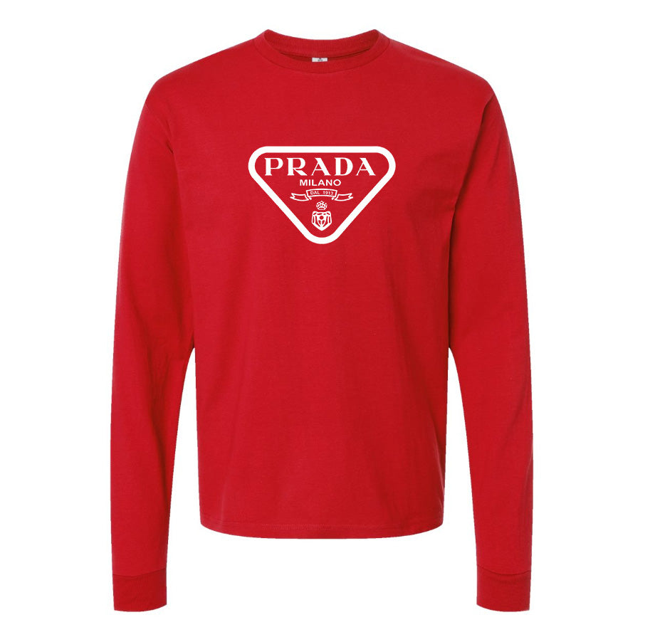 Men's Prada Long Sleeve T-Shirt