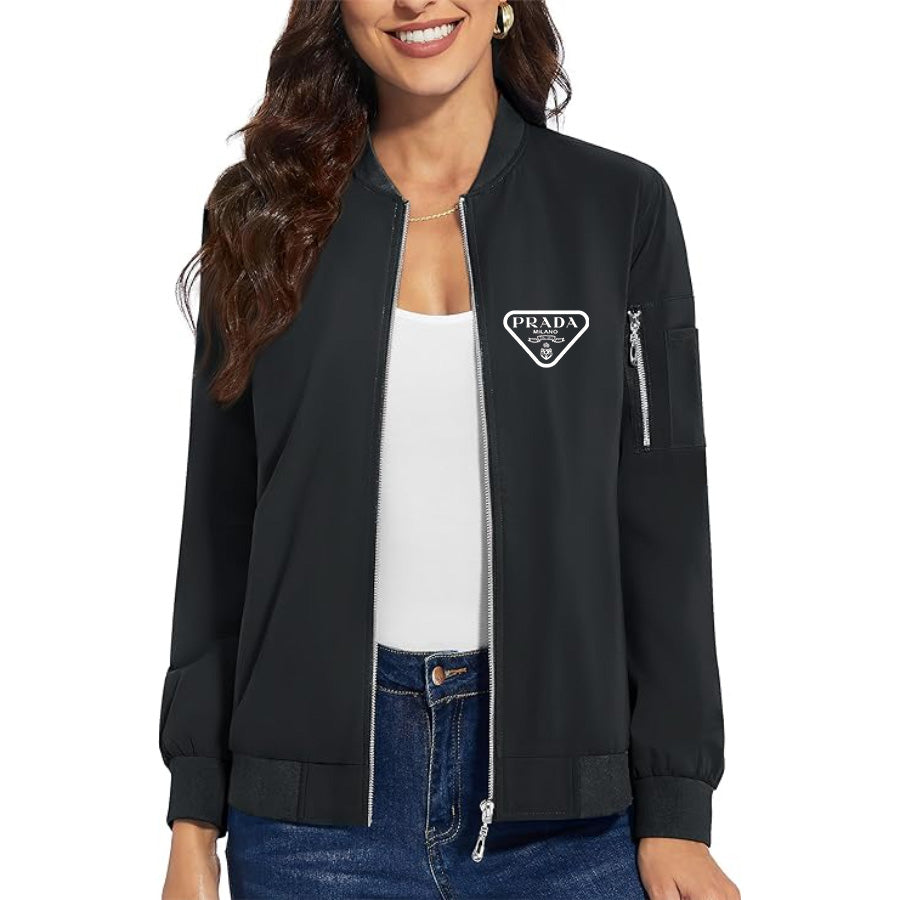 Women's Prada Premium Bomber Jacket Outerwear