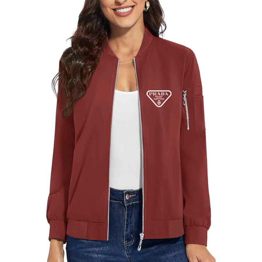 Women's Prada Premium Bomber Jacket Outerwear