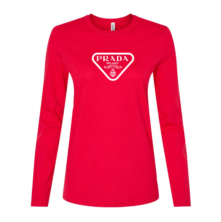 Women's Prada Long Sleeve T-Shirt