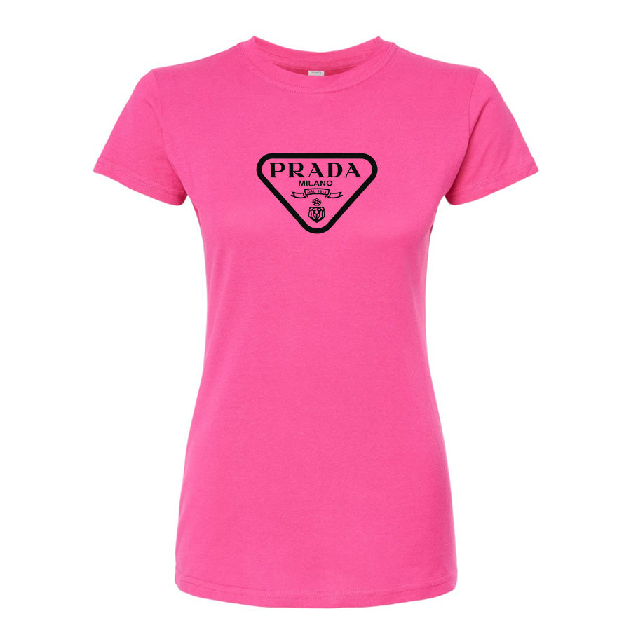 Women's Prada Round Neck T-Shirt