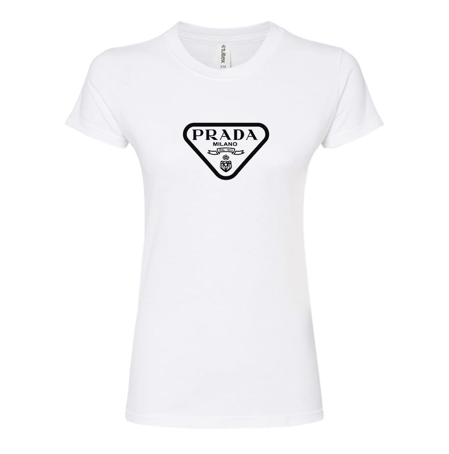 Women's Prada Round Neck T-Shirt