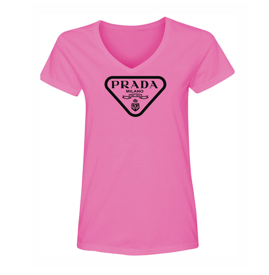 Women's Prada V Neck T-Shirt